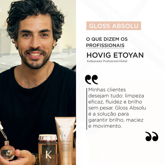 Spray Travel Size Kerastase Gloss Absolu Anti-Frizz Glaze Milk